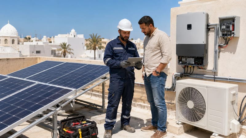 Combien de panneaux solaires pour alimenter un climatiseur ?