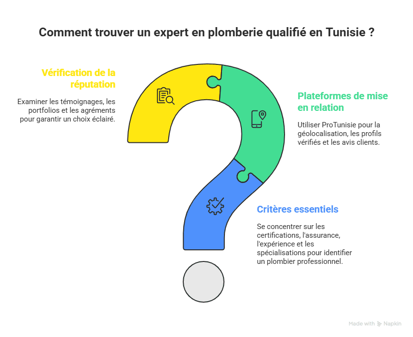 expert en plomberie en Tunisie