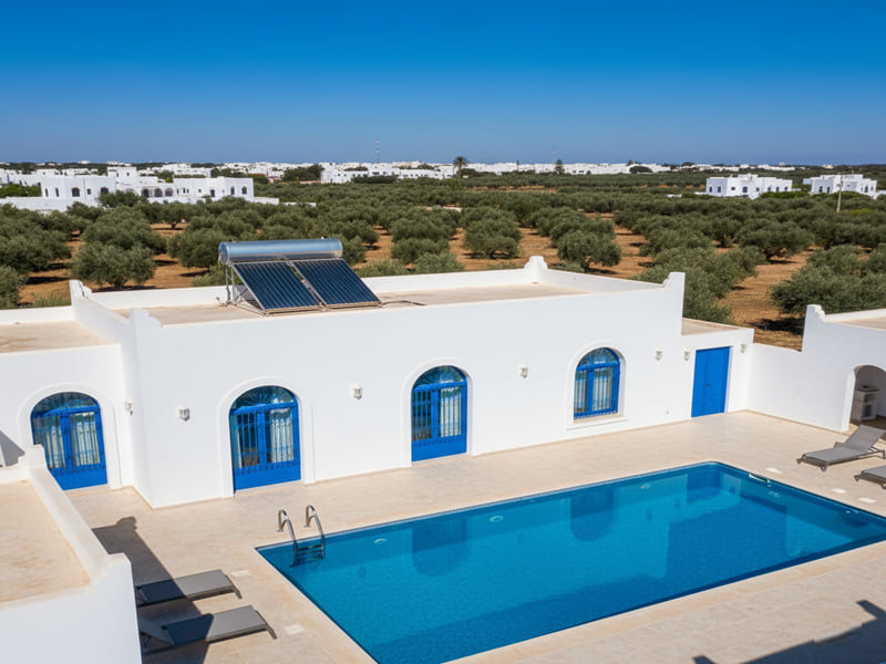 Chauffage solaire pour piscine