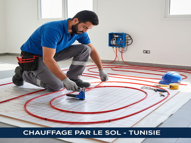 chauffage par le sol en tunisie
