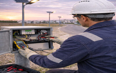 Éclairage public photovoltaïque en Tunisie : guide complet (autonome, hybride, raccordé réseau) et dimensionnement