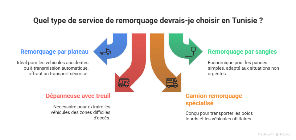 remorquage voiture en Tunisie