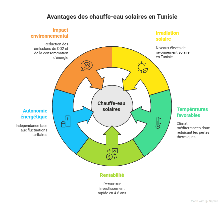 Meilleur chauffe-eau solaire en Tunisie