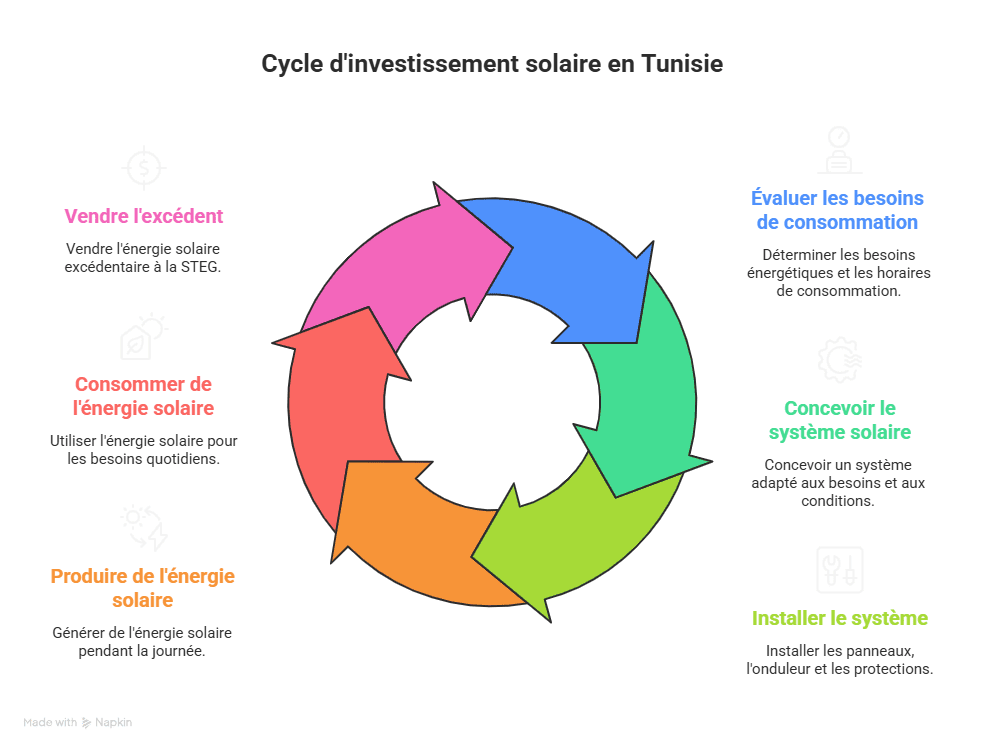 investir dans l’énergie solaire en Tunisie