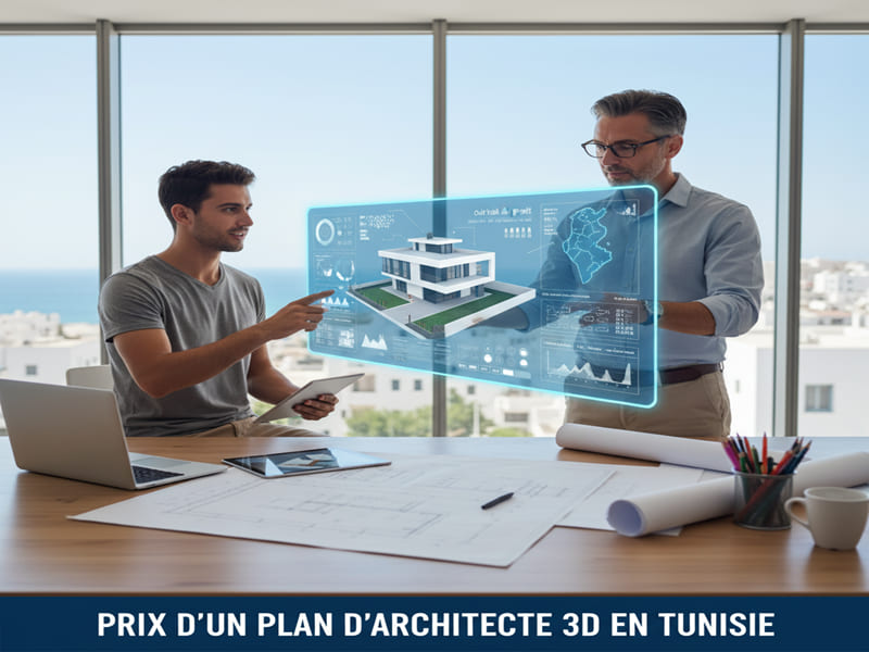 Prix et tarifs des plans d’architecte 3D en Tunisie en 2025 – guide complet & devis !