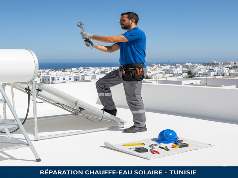 réparation chauffe eau solaire