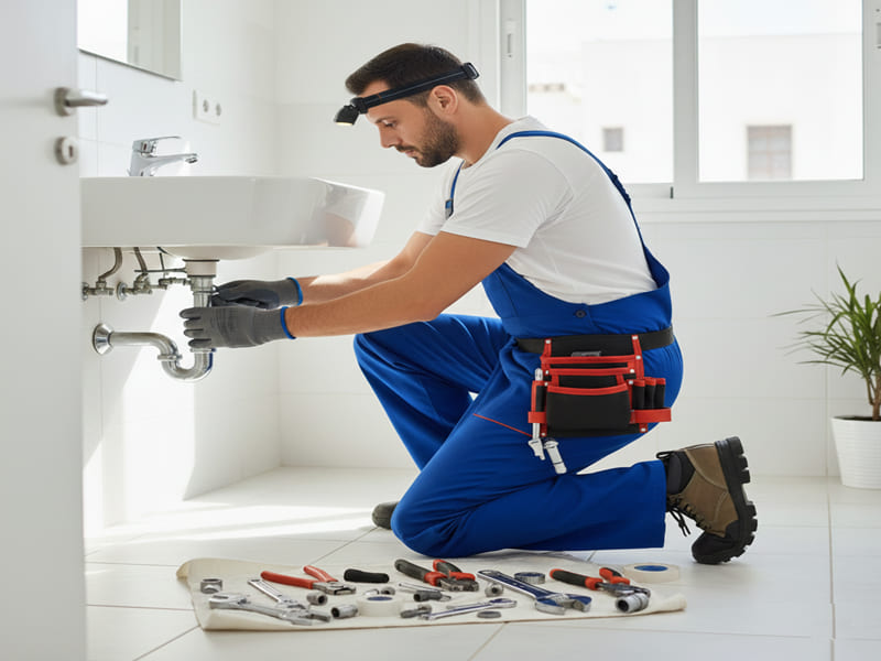 Installation d’un robinet Tunisie