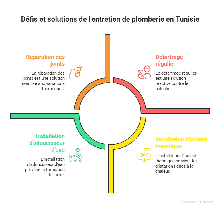 Entretien de la plomberie en Tunisie