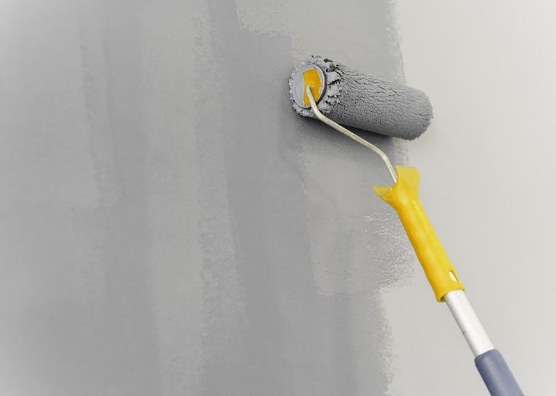 peinture effet béton ciré