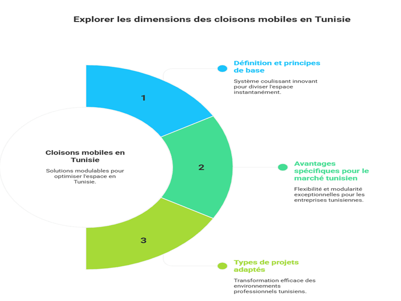 Cloison mobile Tunisie