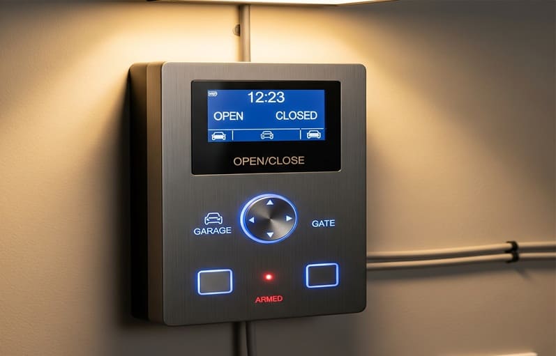 Contrôle de porte et portail de garage