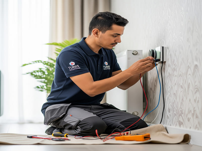 Installation chauffage intelligent en Tunisie : thermostat connecté, zonage, compatibilité et réglages