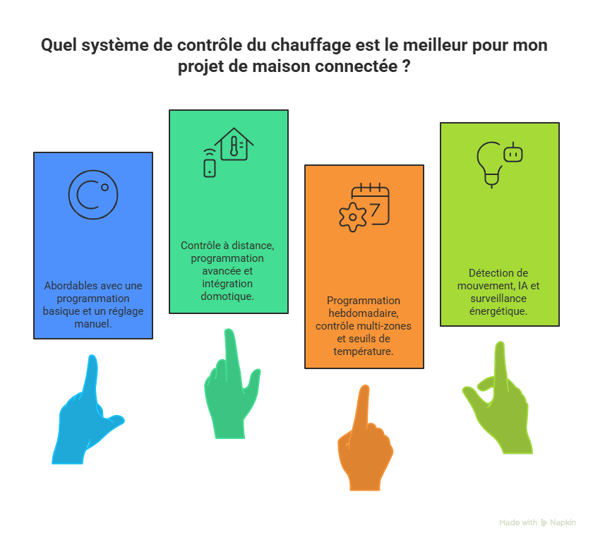 système de contrôle du chauffage