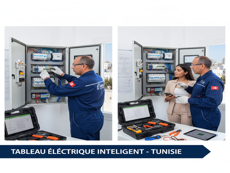 tableau électrique intelligent Tunisie