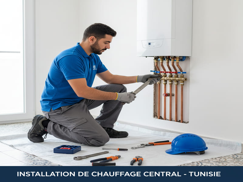 Installation de chauffage en Tunisie