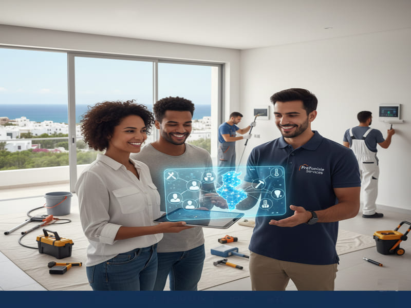 ProTunisie : la plateforme qui simplifie tous vos travaux en Tunisie