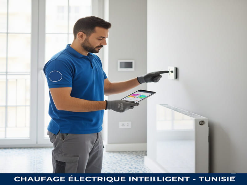 chauffage électrique intelligent