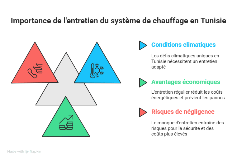 entretien système de chauffage en Tunisie