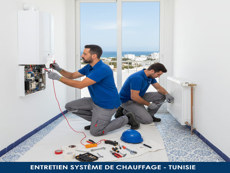 entretien système de chauffage