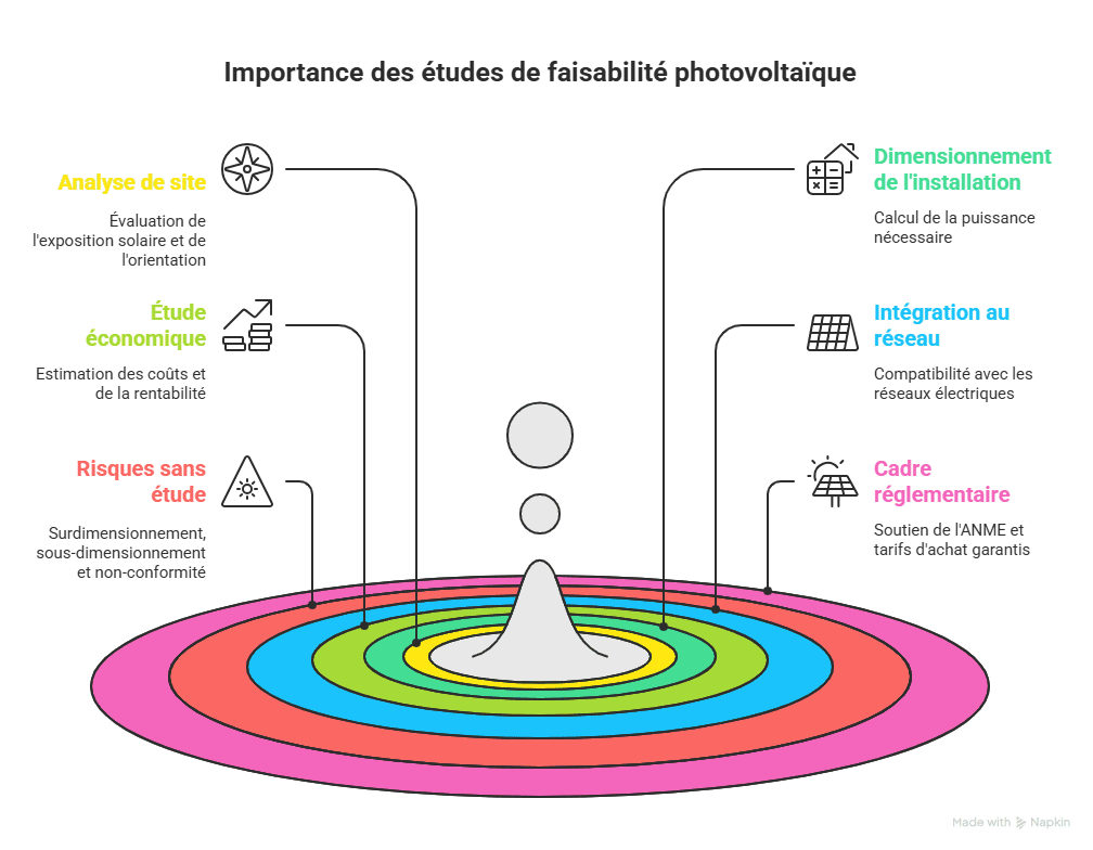 étude de projet photovoltaïque en tunisie