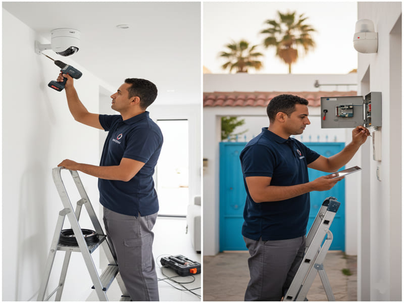 maintenance système alarme et caméra Tunisie