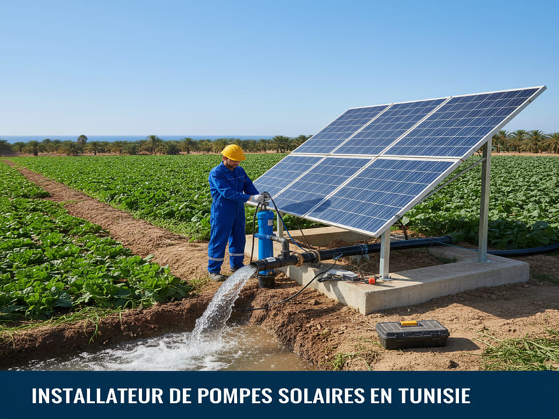 Installateur de pompes solaires en Tunisie : Votre guide complet