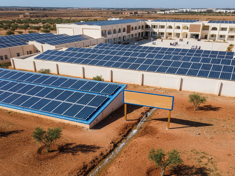 Panneaux solaires pour les établissements scolaires Tunisie