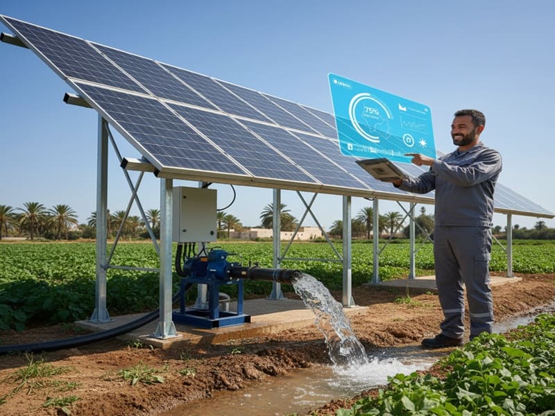 Pompage solaire Tunisie