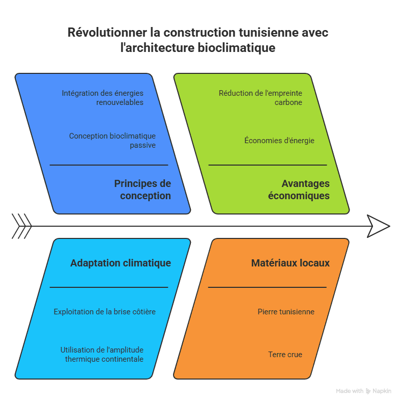 architecture bioclimatique en Tunisie