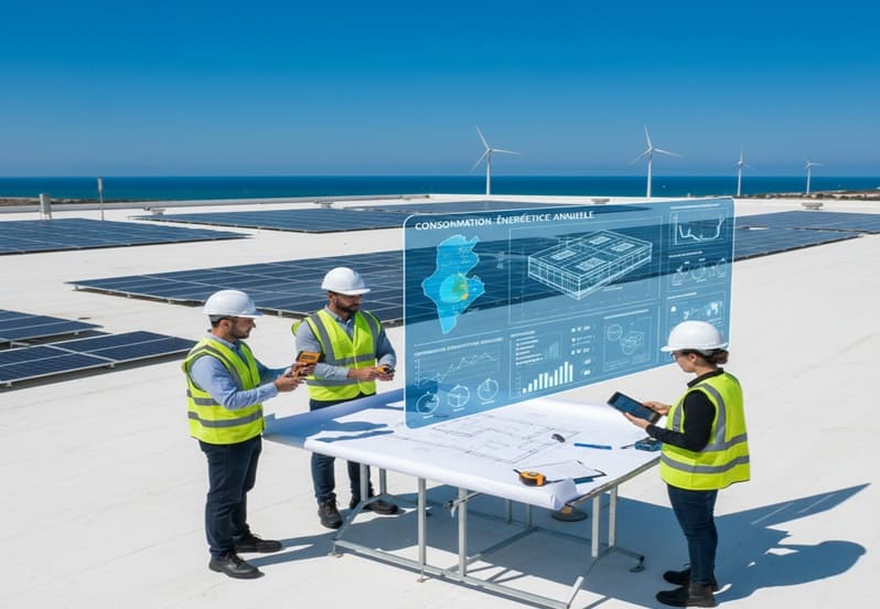 dimensionnement photovoltaïque industriel Tunisie