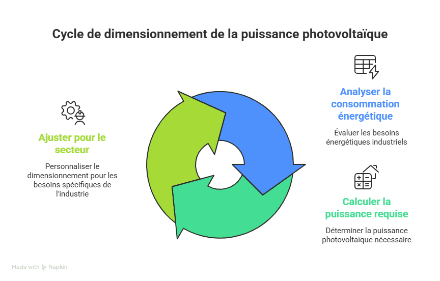 dimensionnement photovoltaïque industriel