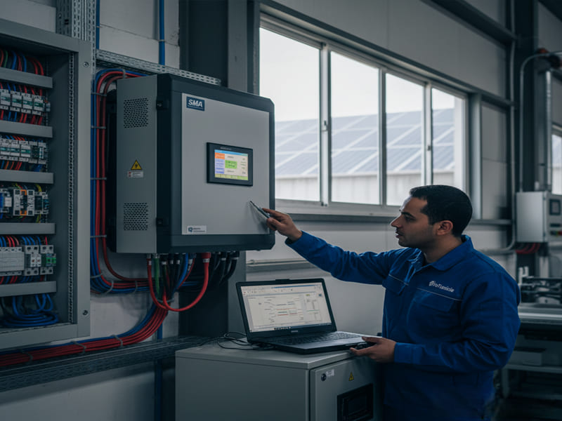 onduleur photovoltaïque industriel Tunisie