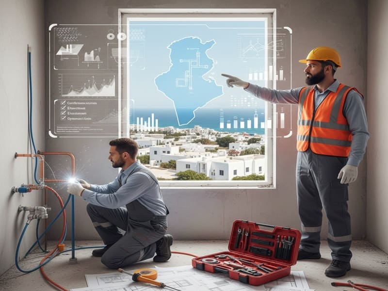 Installation de plomberie Tunisie