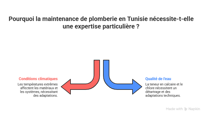 maintenance de plomberie en Tunisie