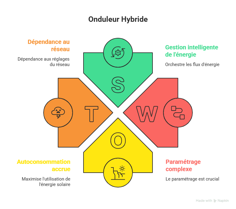 Onduleur hybride en Tunisie