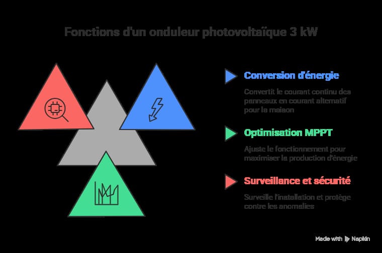 Onduleur photovoltaïque 3kw en tunisie