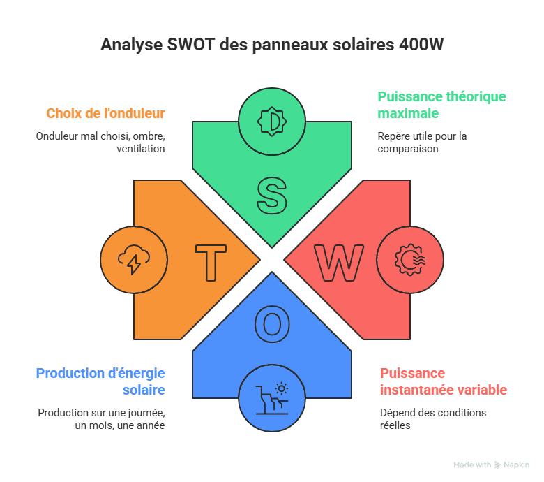 Panneau solaire 400W