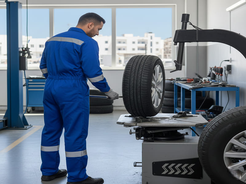 Montage des pneus en Tunisie : où le faire, à quel prix et quand changer vos pneus !