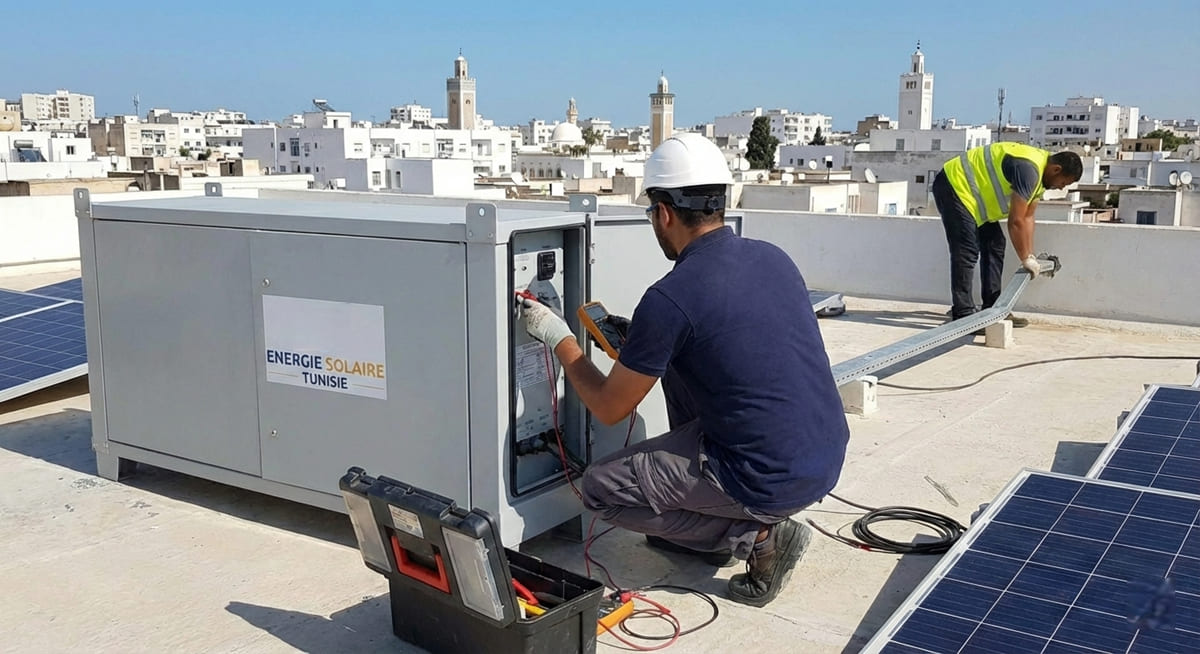 Batterie solaire en Tunisie