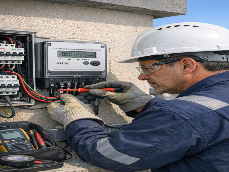 Compteur STEG photovoltaïque en Tunisie