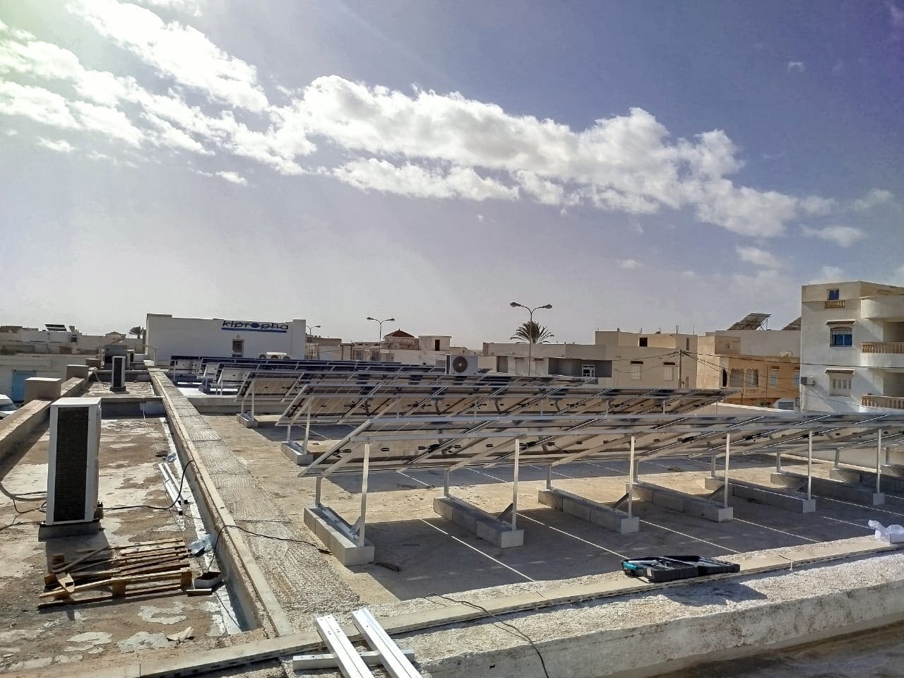 Installation photovoltaïque réalisée par Houichi Energy