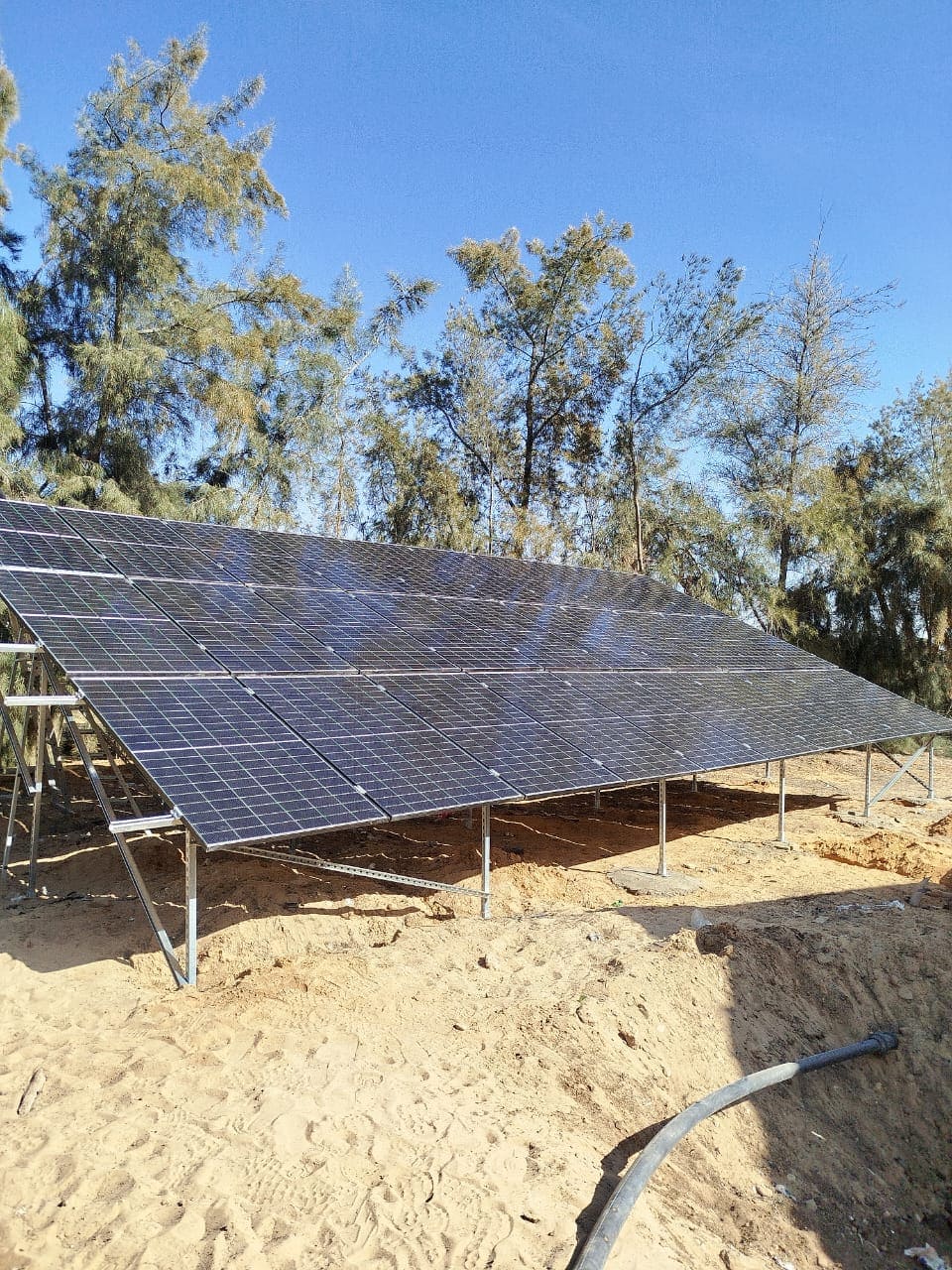 Système de pompage solaire pour l'agriculture