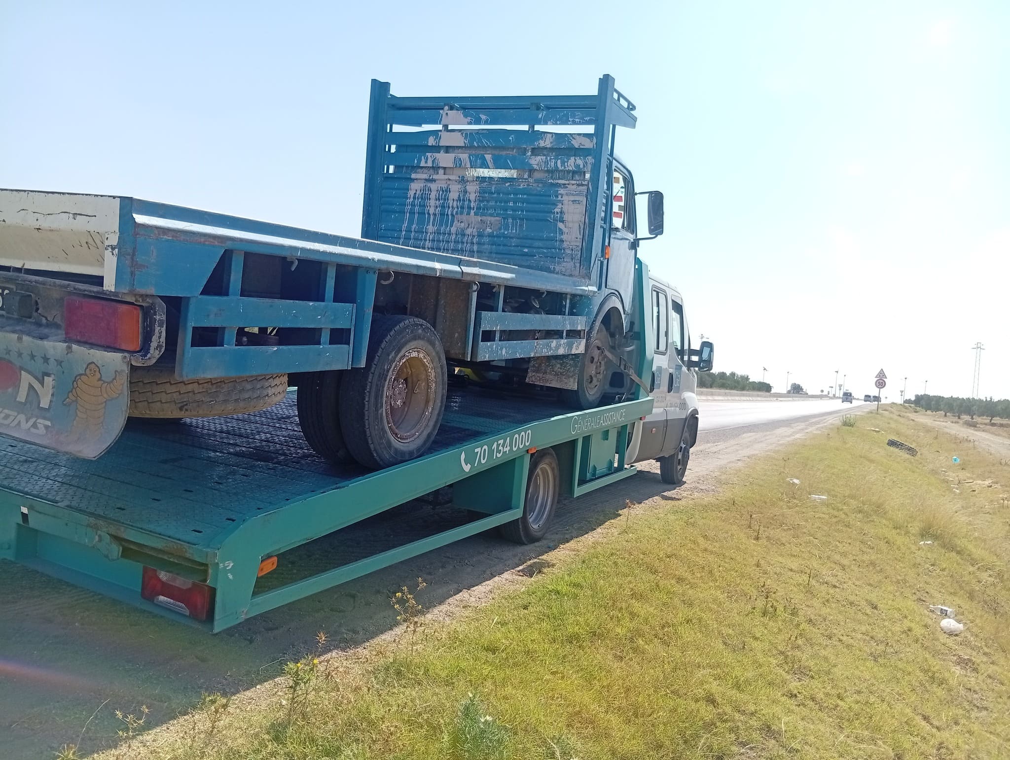 Remorquage poids lourds Sousse