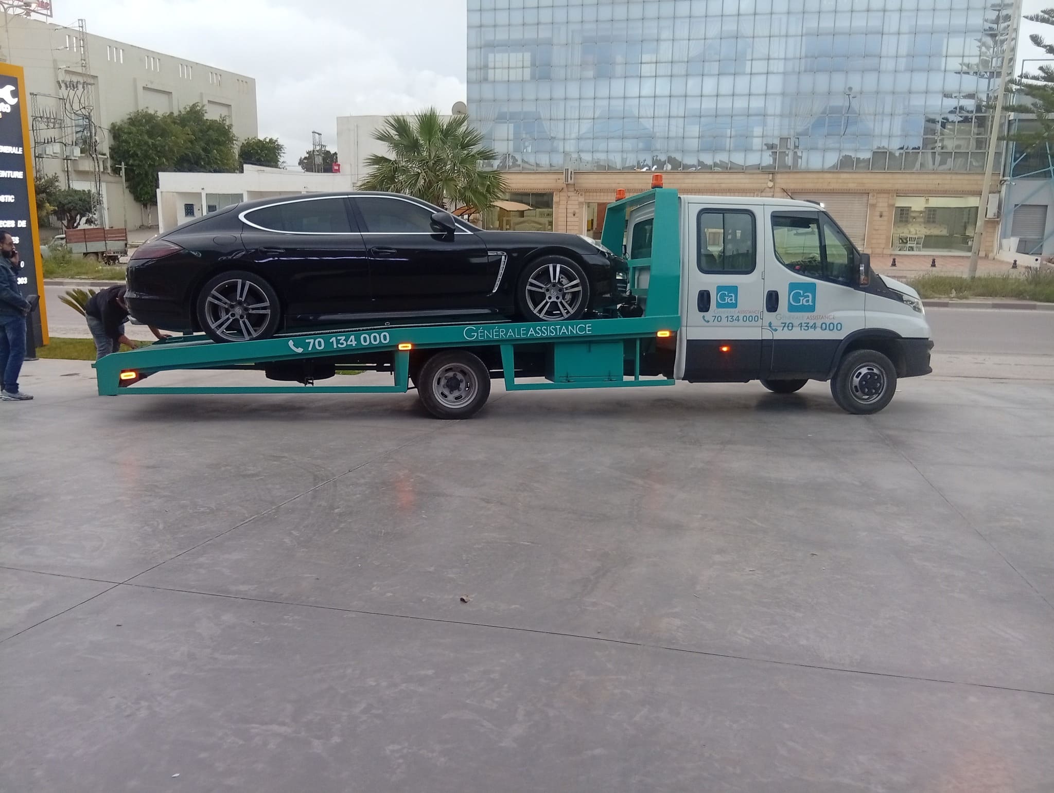 Remorquage voiture de luxe Sousse