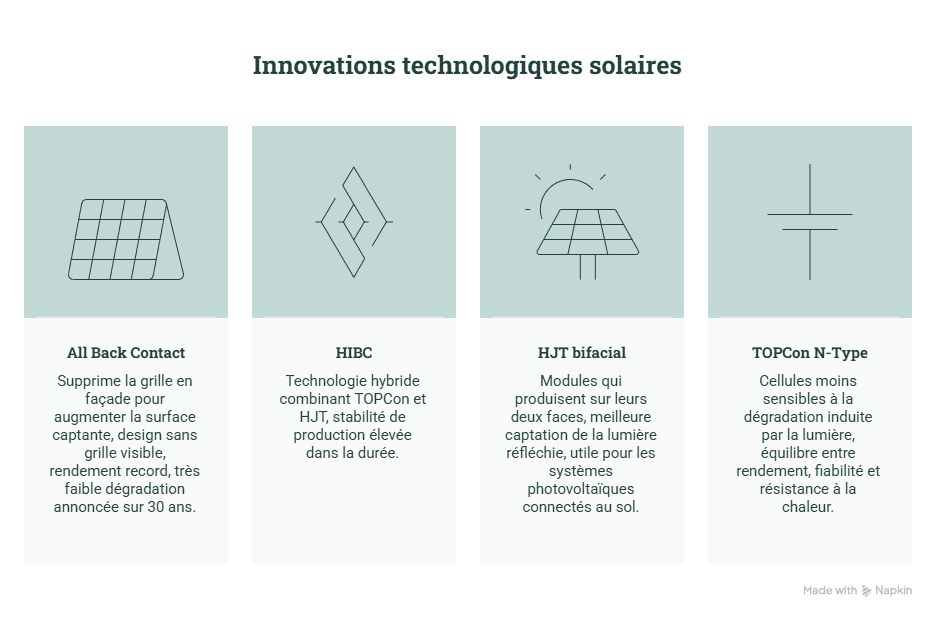 innovations technologiques dominent le classement des meilleurs panneaux