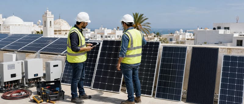 Meilleur panneau photovoltaïque en Tunisie 2026 : Comparatif des modèles