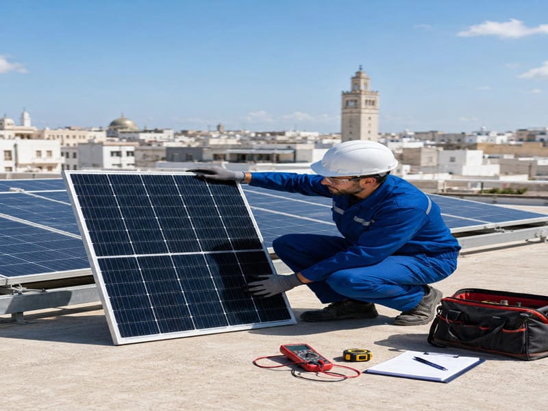 Prix d'un panneau solaire 400W en Tunisie
