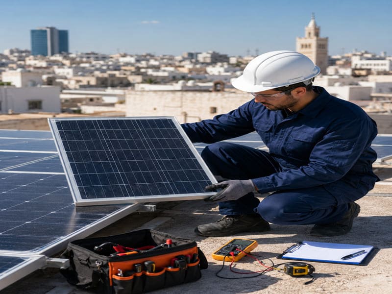 prix des panneaux solaires en Tunisie