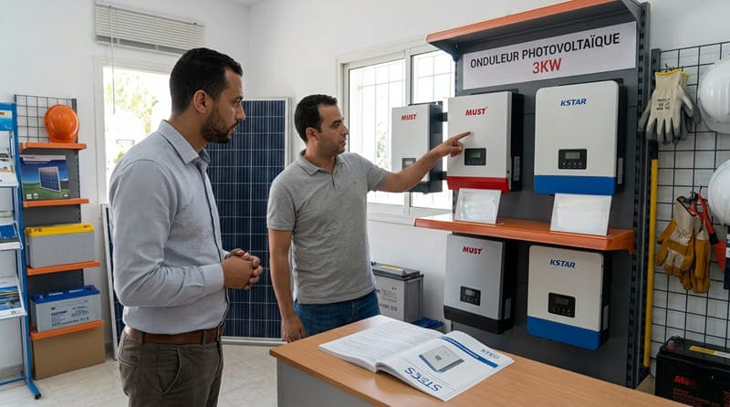 prix onduleur photovoltaïque 3kw en tunisie