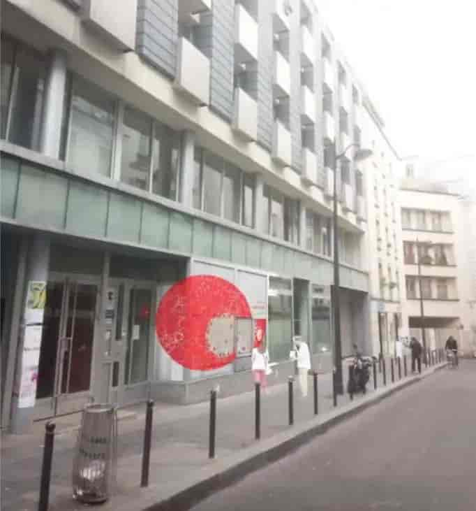 Anamorphose façade Paris